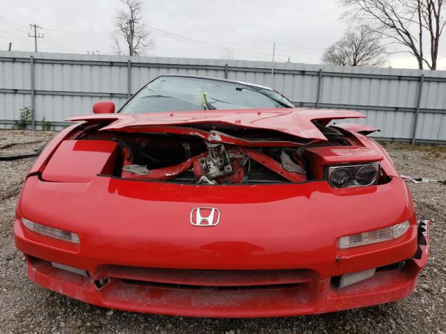 JH4NA1151MT001292 - 1991 ACURA NSX RED photo 5