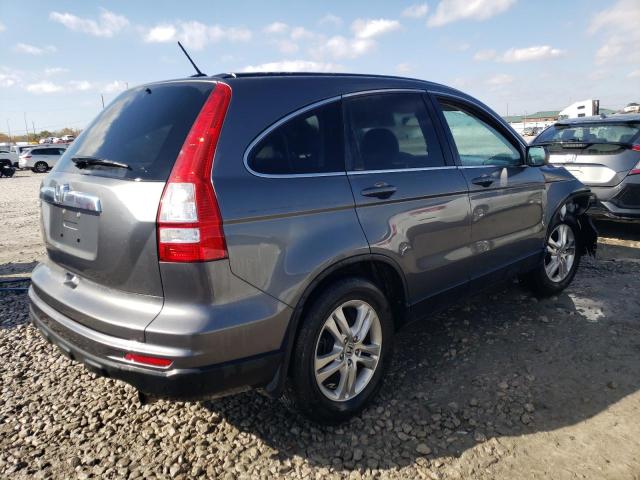 5J6RE3H70AL030587 - 2010 HONDA CR-V EXL GRAY photo 3