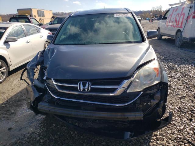 5J6RE3H70AL030587 - 2010 HONDA CR-V EXL GRAY photo 5