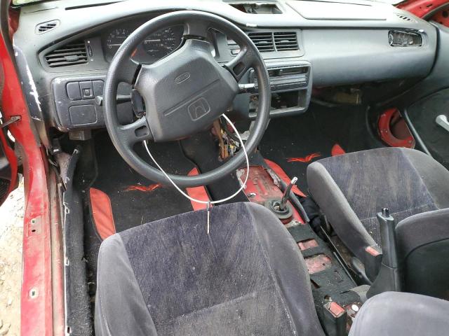 EH2351RH512443 - 1995 HONDA CIVIC DX BLACK photo 8