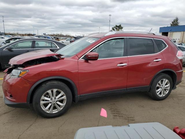 KNMAT2MV7FP516613 - 2015 NISSAN ROGUE S RED photo 1