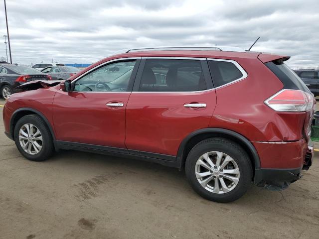 KNMAT2MV7FP516613 - 2015 NISSAN ROGUE S RED photo 2