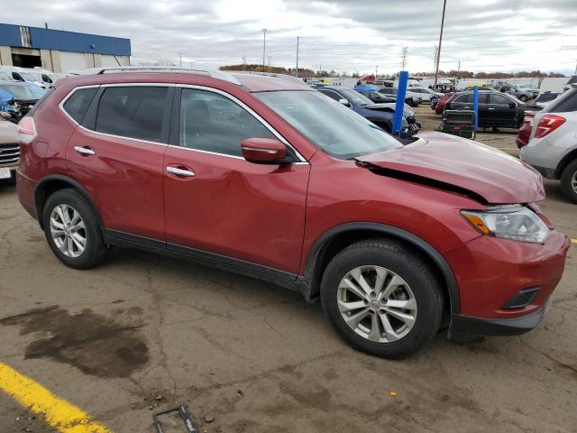 KNMAT2MV7FP516613 - 2015 NISSAN ROGUE S RED photo 4