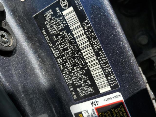 4T1BF3EK7BU717165 - 2011 TOYOTA CAMRY BASE Boz foto 12