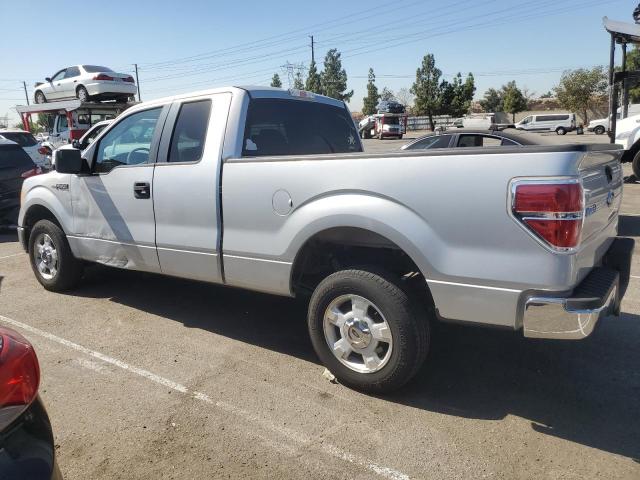 1FTRX12869FB25655 - 2009 FORD F150 SUPER CAB SILVER photo 2