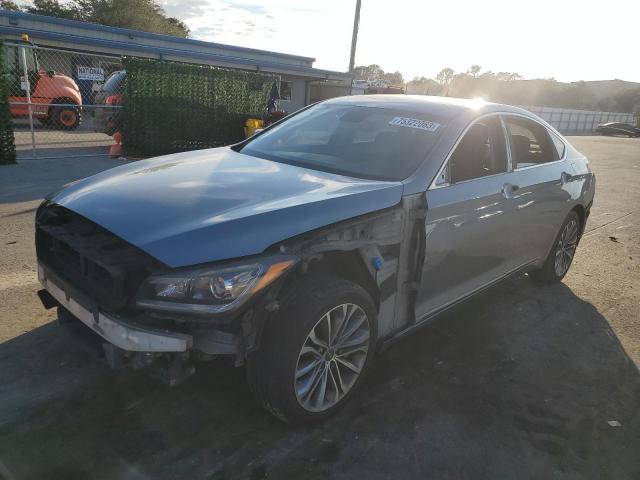 KMHGN4JE2GU140681 - 2016 HYUNDAI GENESIS 3.8L GRAY photo 1