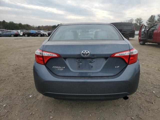 2T1BURHE9GC677193 - 2016 TOYOTA COROLLA L GRAY photo 6