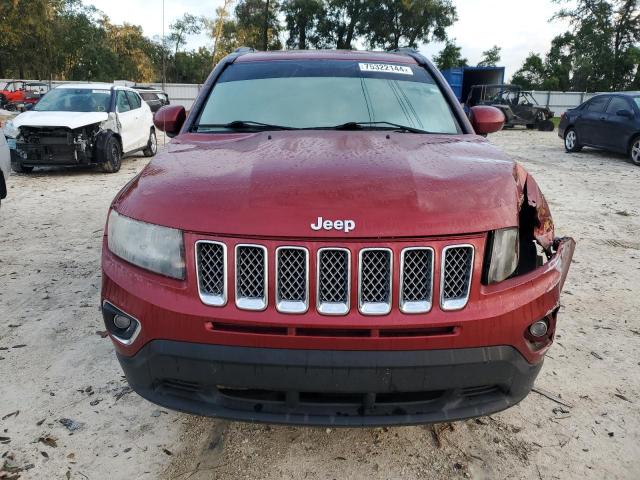 1C4NJCCB0ED587835 - 2014 JEEP COMPASS LIMITED BURGUNDY photo 5