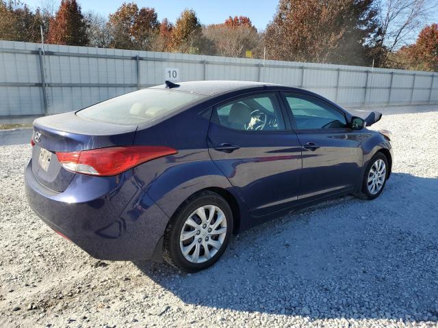 5NPDH4AE0DH219142 - 2013 HYUNDAI ELANTRA GLS BLUE photo 3