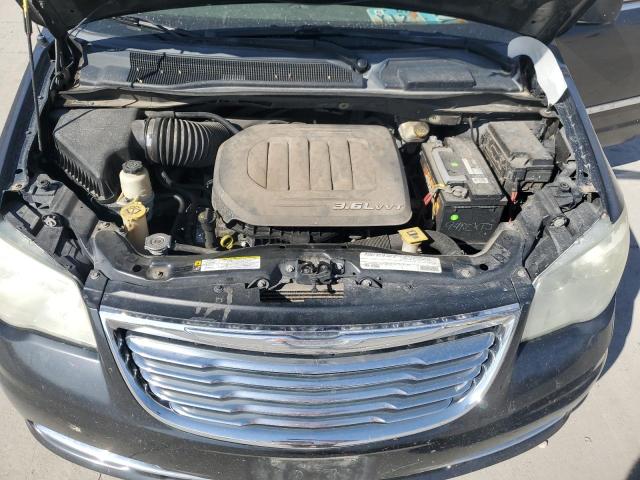 2A4RR8DG6BR645368 - 2011 CHRYSLER TOWN & COU TOURING L BLACK photo 12