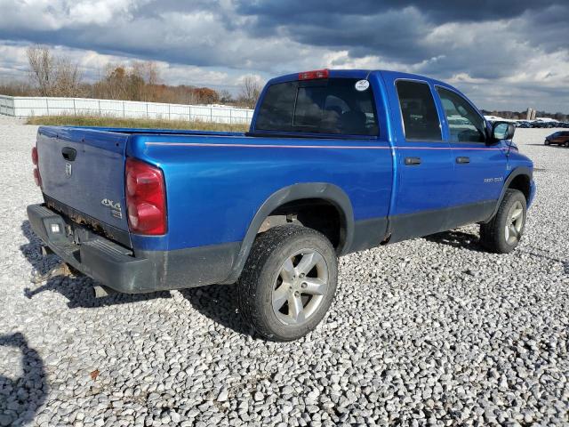 1D7HU18267S194587 - 2007 DODGE RAM 1500 ST BLUE photo 3