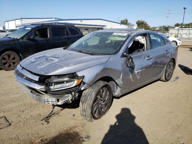 19XZE4F99NE003855 - 2022 HONDA INSIGHT TOURING GRAY photo 1