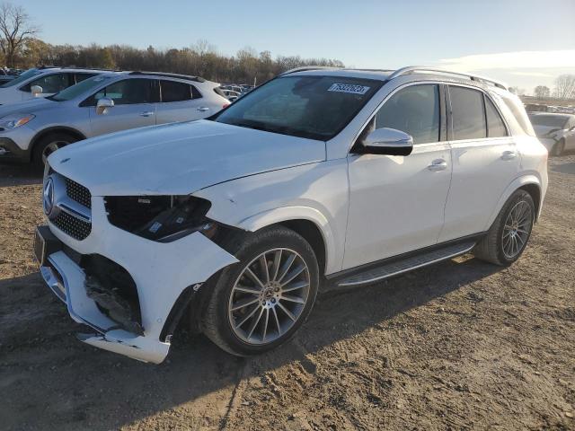 4JGFB4KB9LA144991 - 2020 MERCEDES-BENZ GLE 350 4MATIC WHITE photo 1