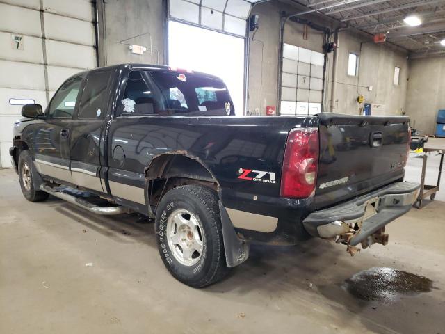 1GCEK19T23E167177 - 2003 CHEVROLET SILVERADO K1500 BLACK photo 2