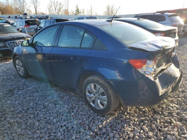 1G1PA5SH5D7305303 - 2013 CHEVROLET CRUZE LS BLUE photo 2