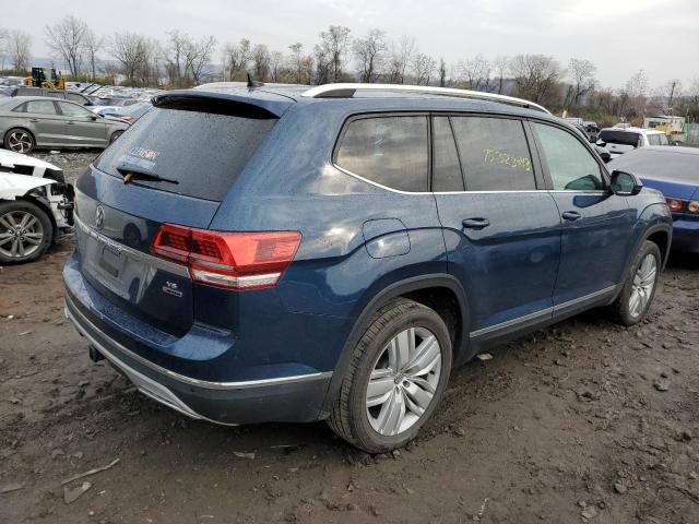 1V2MR2CAXKC578985 - 2019 VOLKSWAGEN ATLAS SEL BLUE photo 3