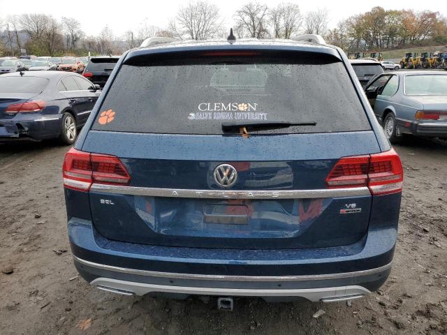 1V2MR2CAXKC578985 - 2019 VOLKSWAGEN ATLAS SEL BLUE photo 6