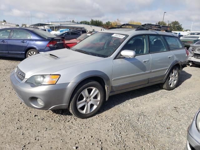 4S4BP67C356350620 - 2005 SUBARU LEGACY OUTBACK 2.5 XT LIMITED SILVER photo 1