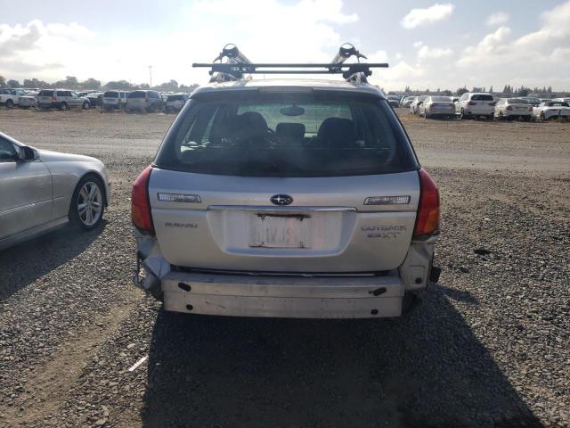 4S4BP67C356350620 - 2005 SUBARU LEGACY OUTBACK 2.5 XT LIMITED SILVER photo 6