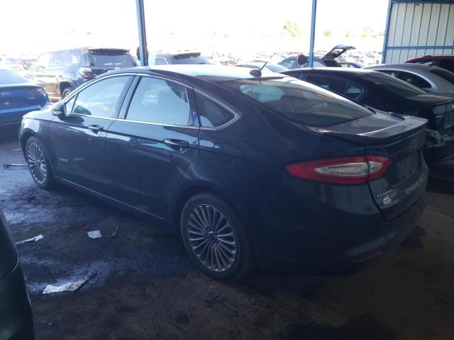 3FA6P0RU7ER185110 - 2014 FORD FUSION TITANIUM HEV BLACK photo 2