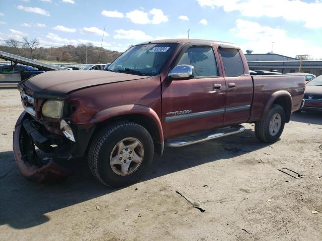 5TBBT441X4S443102 - 2004 TOYOTA TUNDRA ACCESS CAB SR5 MAROON photo 1
