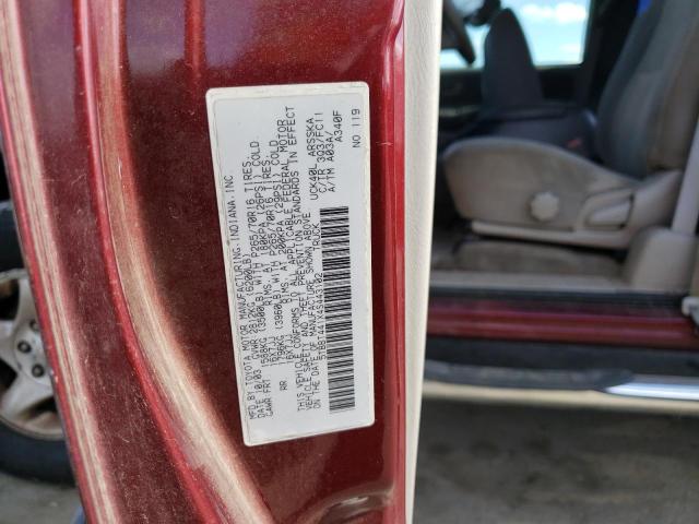 5TBBT441X4S443102 - 2004 TOYOTA TUNDRA ACCESS CAB SR5 MAROON photo 12
