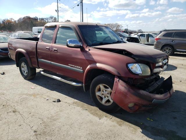 5TBBT441X4S443102 - 2004 TOYOTA TUNDRA ACCESS CAB SR5 MAROON photo 4