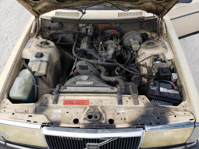 YV1AX8847K1355518 - 1989 VOLVO 244 DL BEIGE photo 11