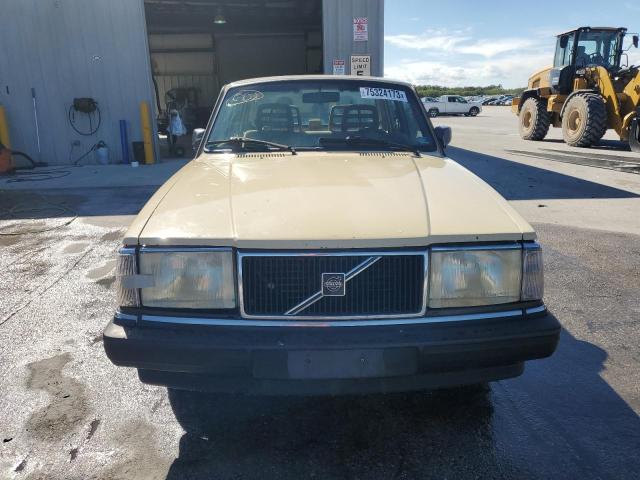 YV1AX8847K1355518 - 1989 VOLVO 244 DL BEIGE photo 5