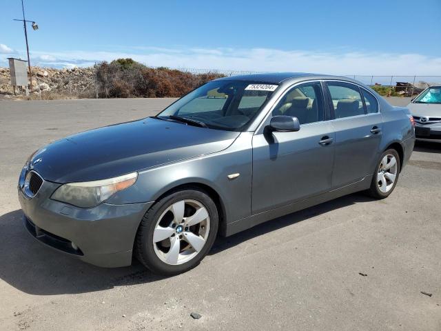 WBANE53526CK87681 - 2006 BMW 525 I GRAY photo 1