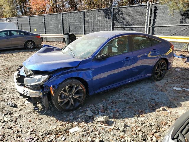 2HGFC2F87LH601918 - 2020 HONDA CIVIC SPORT 蓝色 照片 1