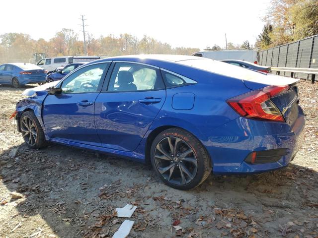 2HGFC2F87LH601918 - 2020 HONDA CIVIC SPORT 蓝色 照片 2