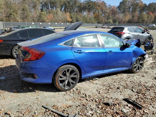 2HGFC2F87LH601918 - 2020 HONDA CIVIC SPORT 蓝色 照片 3