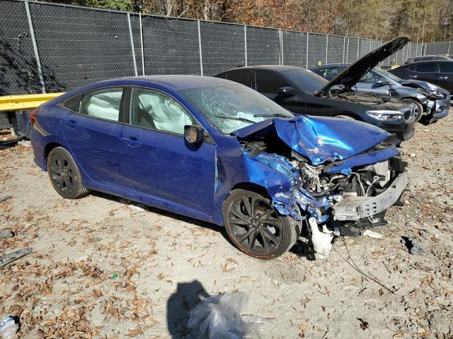 2HGFC2F87LH601918 - 2020 HONDA CIVIC SPORT 蓝色 照片 4