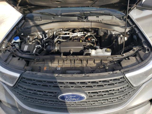 1FMSK7BH9MGB90856 - 2021 FORD EXPLORER GRAY photo 12