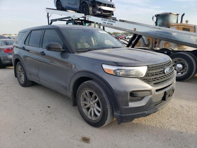 1FMSK7BH9MGB90856 - 2021 FORD EXPLORER GRAY photo 4