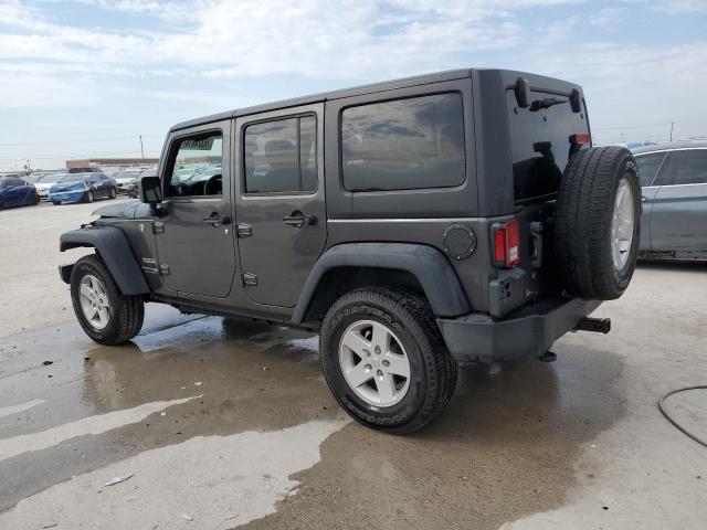 1C4BJWDG9JL835451 - 2018 JEEP WRANGLER U SPORT CHARCOAL photo 2