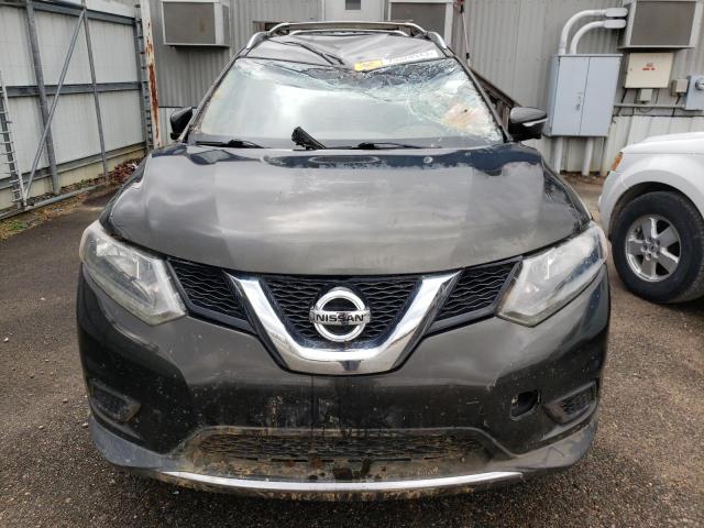 5N1AT2MV9FC814180 - 2015 NISSAN ROGUE S CHARCOAL photo 5