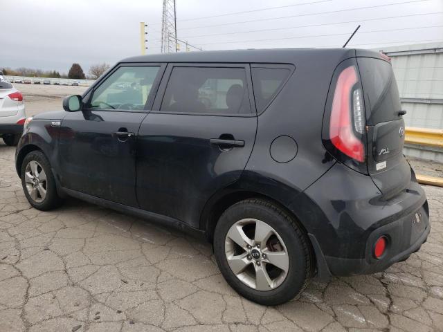 KNDJN2A24H7471606 - 2017 KIA SOUL BLACK photo 2