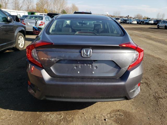 2HGFC2F52HH020811 - 2017 HONDA CIVIC LX GRAY photo 6