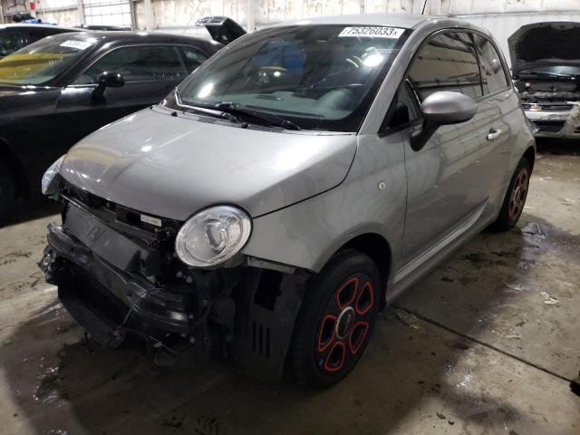 3C3CFFGE2GT125700 - 2016 FIAT 500 ELECTRIC SILVER photo 1