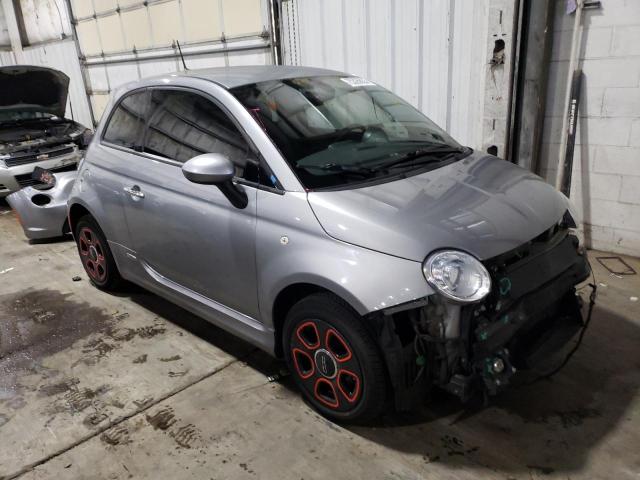 3C3CFFGE2GT125700 - 2016 FIAT 500 ELECTRIC SILVER photo 4