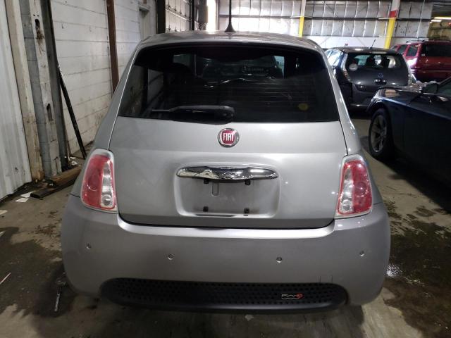 3C3CFFGE2GT125700 - 2016 FIAT 500 ELECTRIC SILVER photo 6