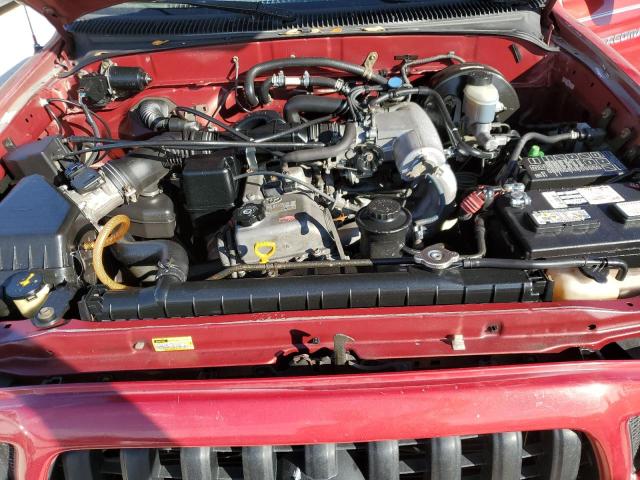 5TEGM92N32Z094507 - 2002 TOYOTA TACOMA DOUBLE CAB PRERUNNER RED photo 11