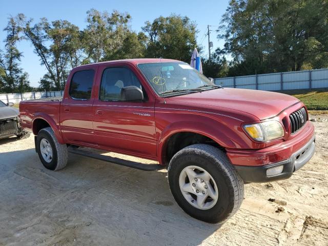 5TEGM92N32Z094507 - 2002 TOYOTA TACOMA DOUBLE CAB PRERUNNER RED photo 4