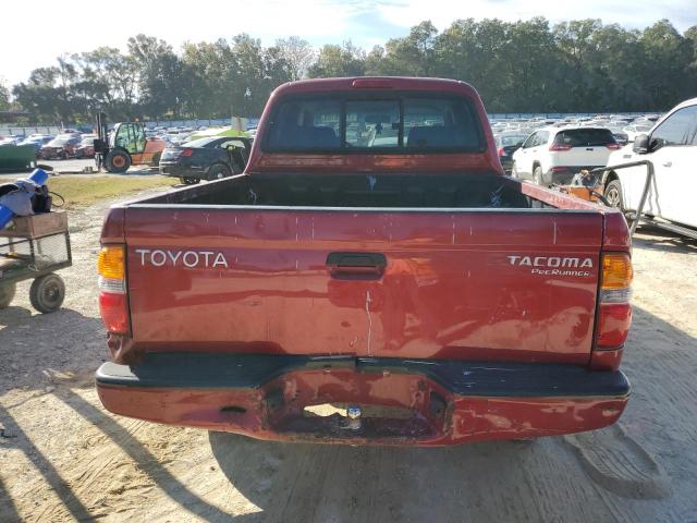 5TEGM92N32Z094507 - 2002 TOYOTA TACOMA DOUBLE CAB PRERUNNER RED photo 6