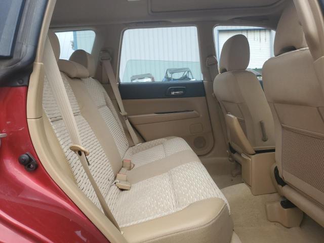 JF1SG65664H767532 - 2004 SUBARU FORESTER 2.5XS Красный фото 10