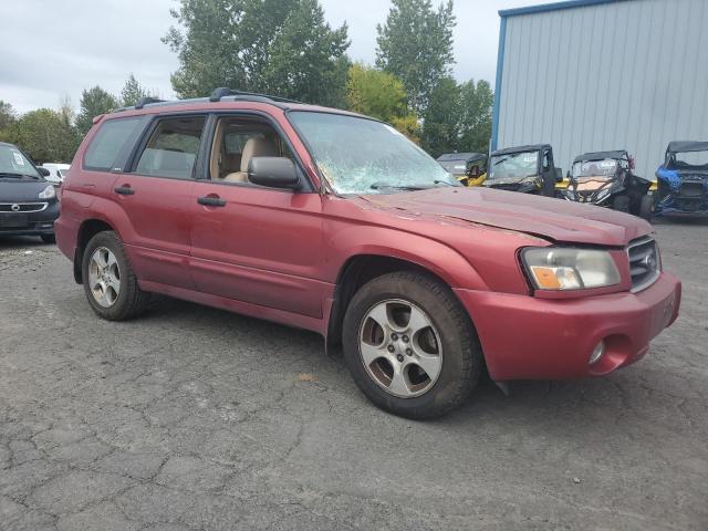 JF1SG65664H767532 - 2004 SUBARU FORESTER 2.5XS Красный фото 4