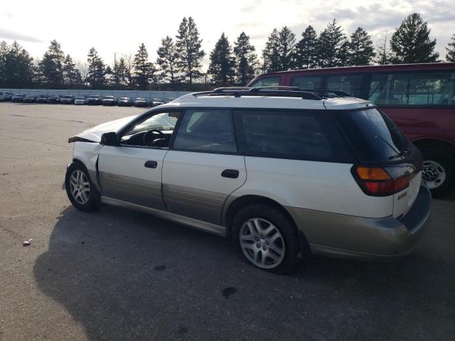 4S3BH675637621955 - 2003 SUBARU LEGACY OUTBACK AWP 白色 照片 2