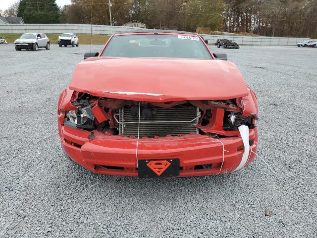 1ZVFT84N065178554 - 2006 FORD MUSTANG RED photo 5